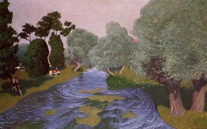 Landscape At Arques-la-bataille — Félix Vallotton