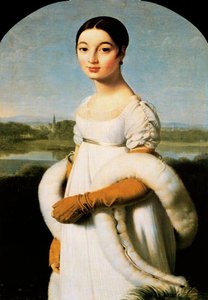 Mademoiselle Caroline Riviére — Jean-auguste-dominique Ingres