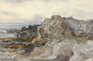 Rocks Of Dunure, Ayrshire — Alexander Ballingall