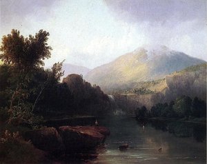 A Lake In The White Mountains — Thomas Doughty