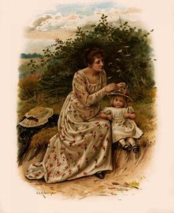 Tennyson's Dora — George Goodwin Kilburne