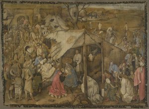Die Verehrung Der Könige — Pieter Bruegel Der Ältere