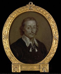 Portrait Of Jacob Jacobsz Steendam, Poet And Historian In Amsterdam, New Amsterdam And Batavia, Jan Maurits Quinkhard, 1732 - 1771 — Jan Maurits Quinkhard