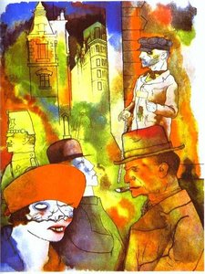 At Dusk — George Grosz