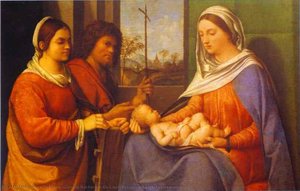 Sacred Conversation — Giorgione, Early Renaissance