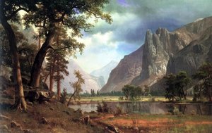 Yosemite Valley — Алберт Бирштадт, Hudson River School
