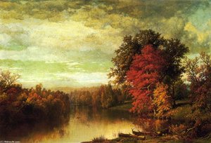 Color Of The Fall — William Mason Brown, Hudson River School