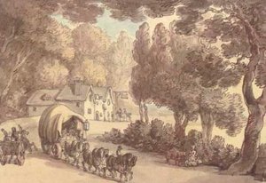 The Woolpack Inn, Hungerford — Thomas Rowlandson