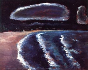 Storm Down Pine Point Way, Old Orchard Beach — Marsden Hartley
