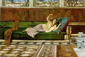 The Butterfly — John Atkinson Grimshaw