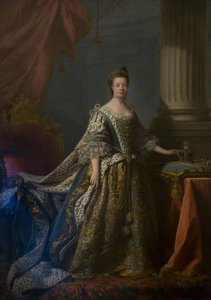 Queen Charlotte In Her Coronation Robes — Allen Ramsay