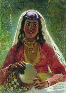 Gipsy — Konstantin Yegorovich Makovsky