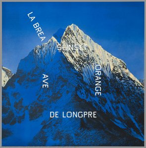 La Brea, Sunset, Orange, De Longpre — Edward Joseph Ruscha Iv, Pop Art