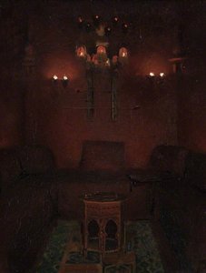 The Interior of Sir Richard Burton's Chapel