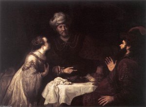 Esther And Haman Before Ahasuerus — Jan Victors (jan Fictor)