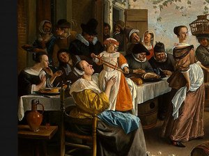 Dancing Couple — Jan Havickszoon Steen
