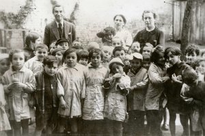 Recess In A Joint-supported Centos School — Herbert Jacob Seligmann, Documentary Photography