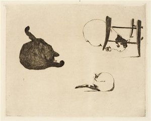 Les Chats — Édouard Manet