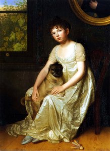 Portrait Of Sylvie De La Rue — François Van Der Donckt