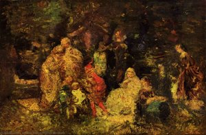 As You Like It — Adolphe Joseph Thomas Monticelli