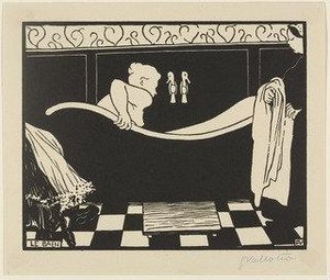 The Bath (le Bain) From The Portfolio The Original Print (l'estampe Originale), No. Viii — Félix Vallotton