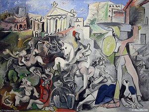 L'enlevement Des Sabines — Pablo Picasso