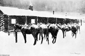 Cow Pony Pathos — Frederic Remington