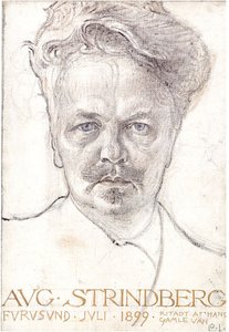 August Strindberg — Carl Larsson