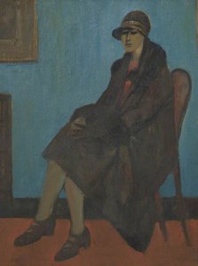 Woman In A Chair — Laurence Stephen Lowry