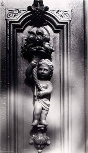 The Door Of The Strong Headed Cherub (chicago, Ill.) — Clarence John Laughlin
