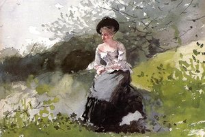 The Black Hat — Winslow Homer, Contemporary Realism