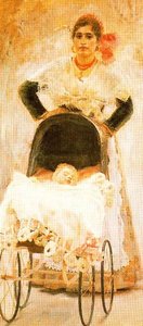 Study For The Contrast Of Life — José Villegas Cordero, Realism