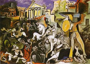 The Abduction Of Sabines — Pablo Picasso