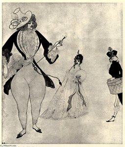 Albert In Search Of His Ideals — Aubrey Vincent Beardsley