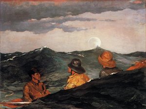 Beso Con La Luna — Winslow Homer