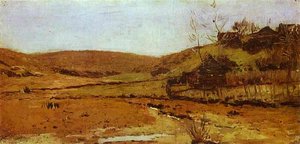 Valley Of A River - Study — Isaak Ilyich Levitan