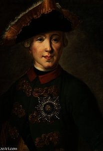 Portrait Of Tsar Peter Iii — Fyodor Stepanovich Rokotov