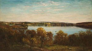 Lake Waban from Wellesley College