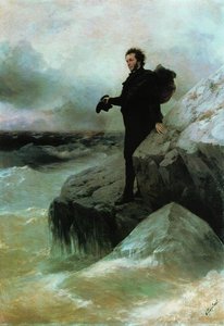 Pushkin's Farewell To The Black Sea — Ivan Konstantinovich Aivazovsky