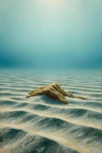 Solitude In Cyan: The Rhythmic Void — Inès Tessier