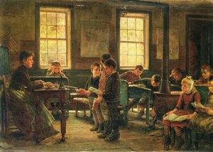 A Country School — Edward Lamson Henry