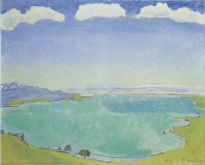 Lake Geneva From The Caux — Ferdinand Hodler