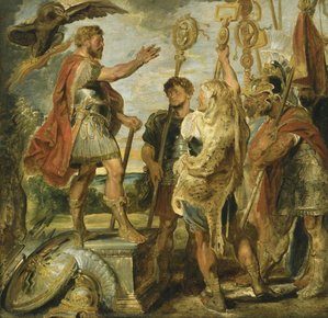 Decio Muro Dirigiendo A Las Legiones — Pedro Pablo Rubens
