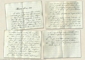 Memorandum from 1915