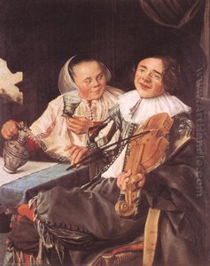 Carousing Couple — Judith Jans Leyster