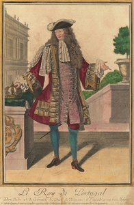 Le Roy De Portugal Dom Pedro 2e., De La Branche Des Ducs De Bragance — Antoine Trouvain, Baroque