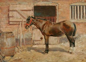 Study Of A Pony — Sir Alfred James Munnings