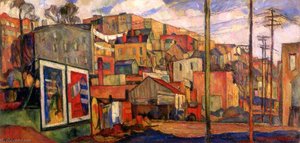 Morris Avenue, New York I — Abraham A Manievich