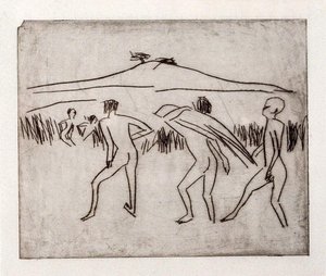 Bathers 1 — Ernst Ludwig Kirchner
