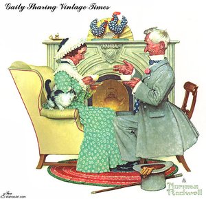 Gaily Sharing Vintage Times — Norman Rockwell